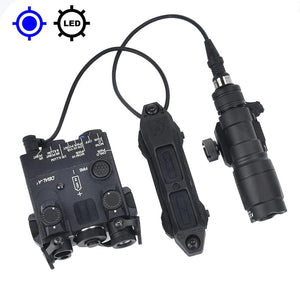 Planet Gates Surefir M600 M600C M600U M300A Airsoft Powerful Flashlight Tactical  DBAL Red Green Blue Dot Hunting  Airsoft Laser Dual Control