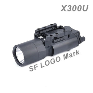 Planet Gates Surefir Tactical X300 X300U Ultra X300V XH35 Metal Pistol Gun Strobe LED Light Fit 20mm Rail Airsoft Weapon Hunting Flashlight
