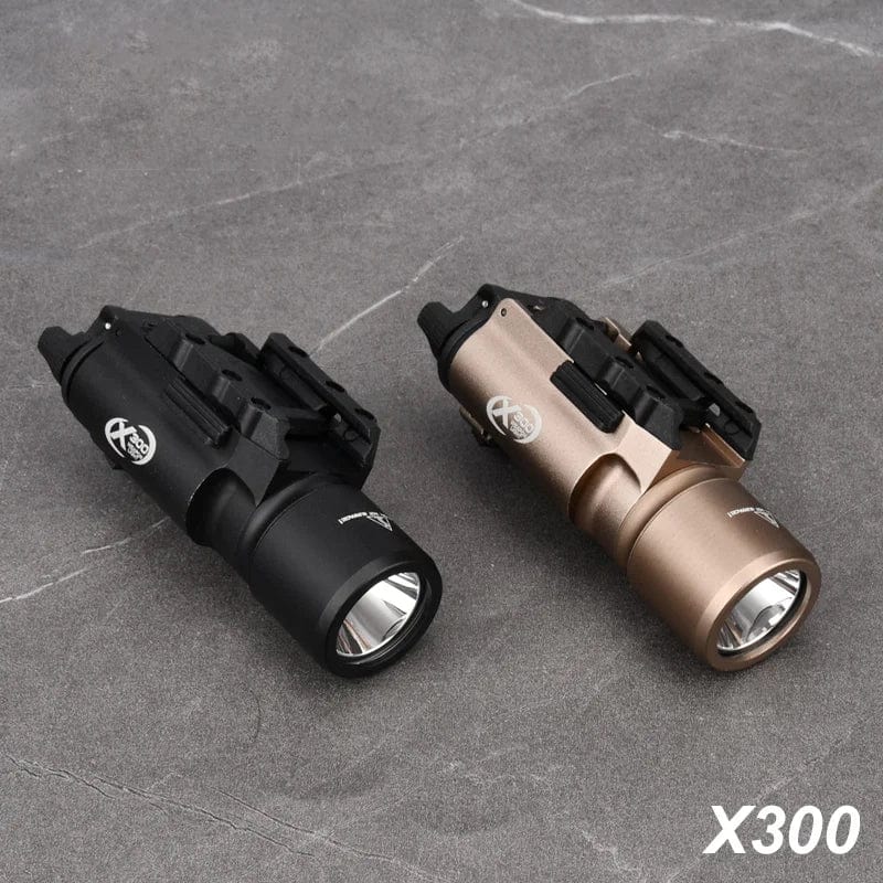 Planet Gates Surefir Tactical X300 X300U Ultra X300V XH35 Metal Pistol Gun Strobe LED Light Fit 20mm Rail Airsoft Weapon Hunting Flashlight