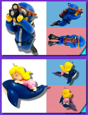 Planet Gates Suspended Aquarium Decorate Caerie Ornament Fish Tank Cartoon Sorceress Adornment Fishbowl Accessories Fish Farming Supplies