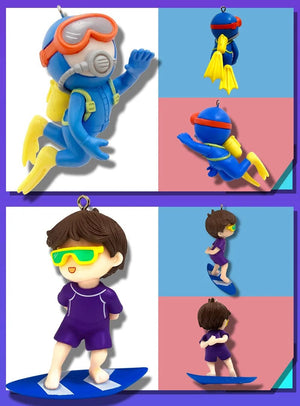 Planet Gates Suspended Aquarium Decorate Caerie Ornament Fish Tank Cartoon Sorceress Adornment Fishbowl Accessories Fish Farming Supplies