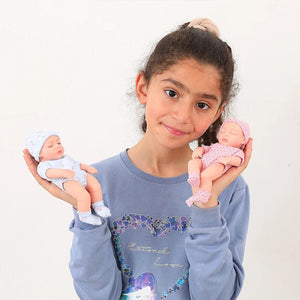 Planet Gates sweaterBLWH New Silicone Reborn Dolls 20cm Baby Reborn Toys Waterproof Vinyl Bebe Doll Cute Mini Reborn Baby Doll For Girls Birthday Gift