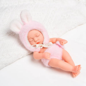 Planet Gates sweaterBLWH New Silicone Reborn Dolls 20cm Baby Reborn Toys Waterproof Vinyl Bebe Doll Cute Mini Reborn Baby Doll For Girls Birthday Gift