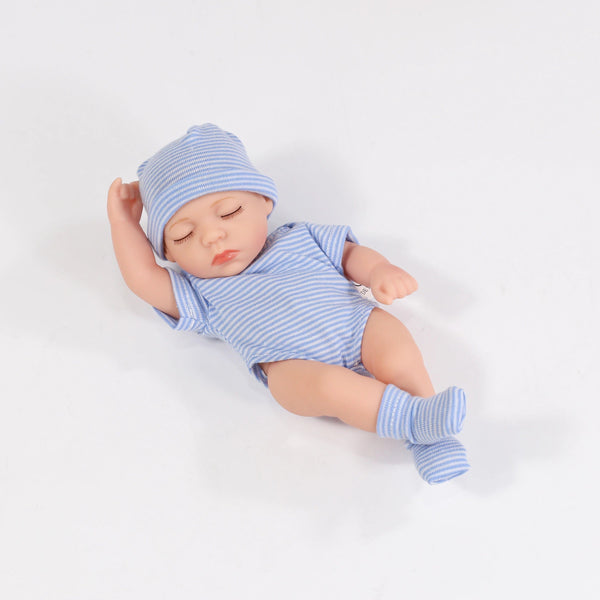 Planet Gates sweaterBLWH New Silicone Reborn Dolls 20cm Baby Reborn Toys Waterproof Vinyl Bebe Doll Cute Mini Reborn Baby Doll For Girls Birthday Gift