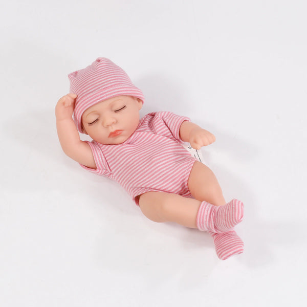 Planet Gates sweaterBLWH New Silicone Reborn Dolls 20cm Baby Reborn Toys Waterproof Vinyl Bebe Doll Cute Mini Reborn Baby Doll For Girls Birthday Gift