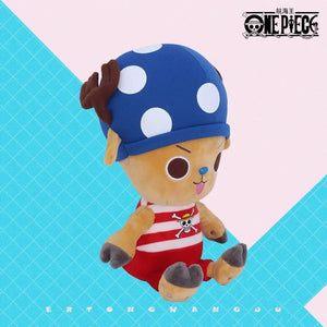 Planet Gates swimming cap / about 30cm Original Full Size Anime One Piece Plush Figure Kawaii Luffy Chopper Plush Doll Soft Stuffed Toy kids Birthday Gift Xmas Gift