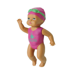 Planet Gates Swimming Doll / Other 1pcs 6 Inch Mini Swimming Doll Kids Bathroom Bath Toy Baby Bathtub Toy on chain automatic Swimming Little Doll