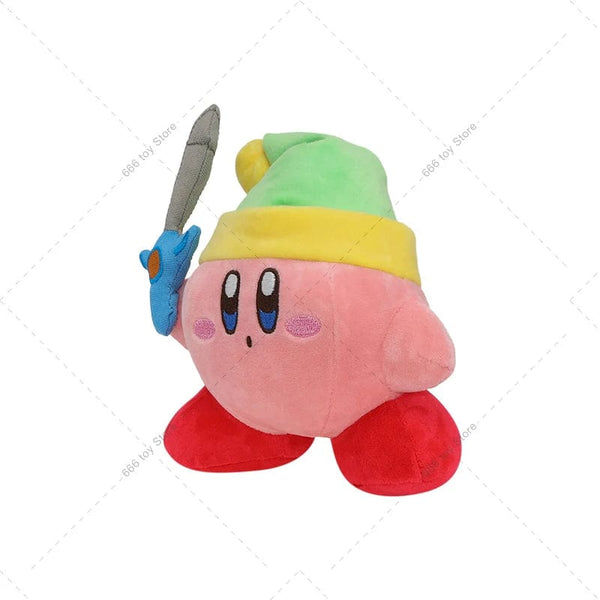 Planet Gates Sword Kirby Kawaii Anime Star Kirby Sword Kirby Stuffed Peluche Plush High Quality Cartoon Toys Great Christmas Birthday Gift For Children