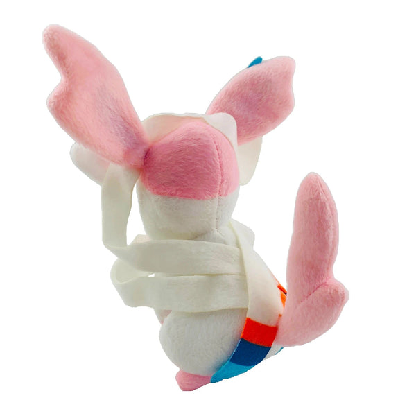 Planet Gates Sylveon / 24cm 24cm Pokemon Sylveon Eevee Plush Doll Stuffed Toy Kawaii Pink Fairy Elf Maiden Decorations Gift