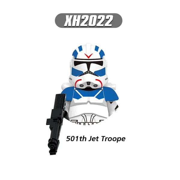 Planet Gates T-G0128 G0117 Clone Trooper Cody Thorn Building Blocks Captain Vaughn Mini Figurine Wrecker Bricks Hunter Figure Kids Toys