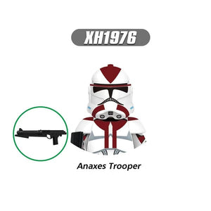 Planet Gates T-G0128 G0117 Clone Trooper Cody Thorn Building Blocks Captain Vaughn Mini Figurine Wrecker Bricks Hunter Figure Kids Toys