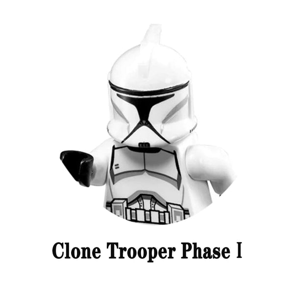 Planet Gates T-G0128 G0117 Clone Trooper Cody Thorn Building Blocks Captain Vaughn Mini Figurine Wrecker Bricks Hunter Figure Kids Toys