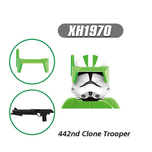 Planet Gates T-G0128 G0117 Clone Trooper Cody Thorn Building Blocks Captain Vaughn Mini Figurine Wrecker Bricks Hunter Figure Kids Toys