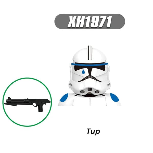 Planet Gates T-G0128 G0117 Clone Trooper Cody Thorn Building Blocks Captain Vaughn Mini Figurine Wrecker Bricks Hunter Figure Kids Toys