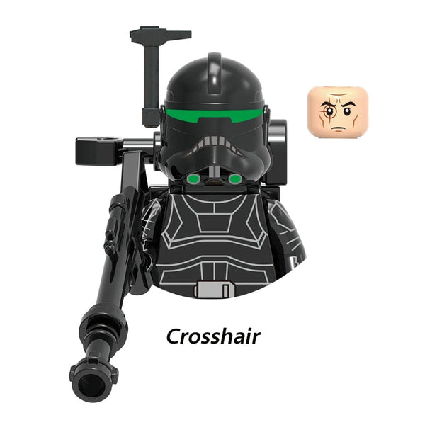 Planet Gates T-G0128 G0117 Clone Trooper Cody Thorn Building Blocks Captain Vaughn Mini Figurine Wrecker Bricks Hunter Figure Kids Toys