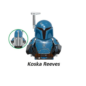 Planet Gates T-G0128 G0117 Clone Trooper Cody Thorn Building Blocks Captain Vaughn Mini Figurine Wrecker Bricks Hunter Figure Kids Toys