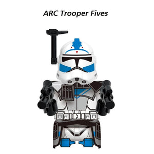 Planet Gates T-G0128 G0117 Clone Trooper Cody Thorn Building Blocks Captain Vaughn Mini Figurine Wrecker Bricks Hunter Figure Kids Toys
