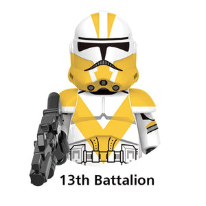 Planet Gates T-G0128 G0117 Clone Trooper Cody Thorn Building Blocks Captain Vaughn Mini Figurine Wrecker Bricks Hunter Figure Kids Toys