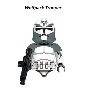 Planet Gates T-G0128 G0117 Clone Trooper Cody Thorn Building Blocks Captain Vaughn Mini Figurine Wrecker Bricks Hunter Figure Kids Toys