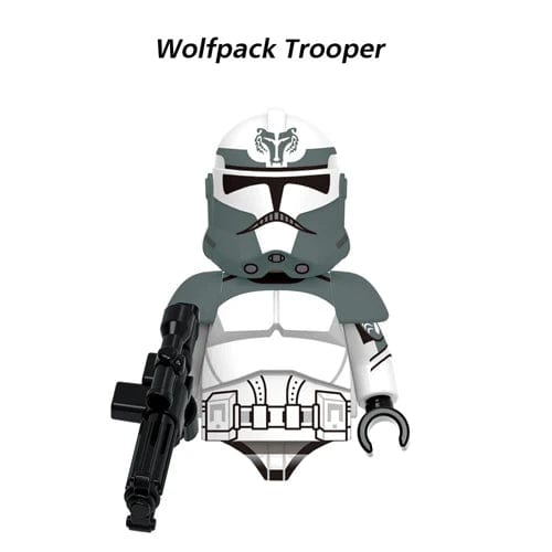 Planet Gates T-G0128 G0117 Clone Trooper Cody Thorn Building Blocks Captain Vaughn Mini Figurine Wrecker Bricks Hunter Figure Kids Toys