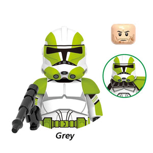 Planet Gates T-G0128 G0117 Clone Trooper Cody Thorn Building Blocks Captain Vaughn Mini Figurine Wrecker Bricks Hunter Figure Kids Toys