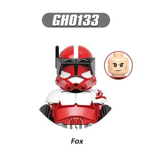 Planet Gates T-G0128 G0117 Clone Trooper Cody Thorn Building Blocks Captain Vaughn Mini Figurine Wrecker Bricks Hunter Figure Kids Toys