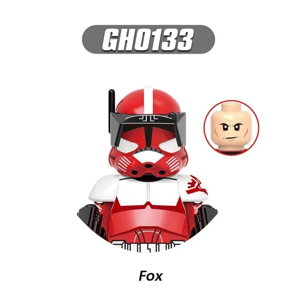 Planet Gates T-G0128 G0117 Clone Trooper Cody Thorn Building Blocks Captain Vaughn Mini Figurine Wrecker Bricks Hunter Figure Kids Toys