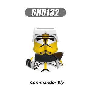 Planet Gates T-G0128 G0117 Clone Trooper Cody Thorn Building Blocks Captain Vaughn Mini Figurine Wrecker Bricks Hunter Figure Kids Toys