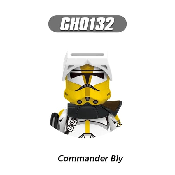 Planet Gates T-G0128 G0117 Clone Trooper Cody Thorn Building Blocks Captain Vaughn Mini Figurine Wrecker Bricks Hunter Figure Kids Toys