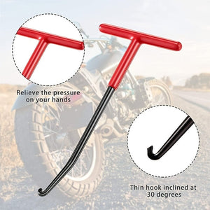 Planet Gates T-shaped Spring Hook Motorcycle Brake Spring Hook Wrench Clutch Exhaust Pipe Spring Disassembly Pull Hook