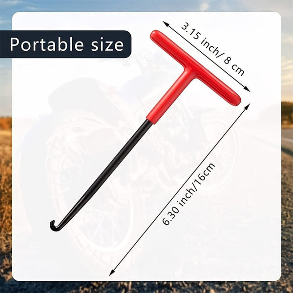 Planet Gates T-shaped Spring Hook Motorcycle Brake Spring Hook Wrench Clutch Exhaust Pipe Spring Disassembly Pull Hook
