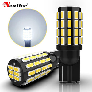 Planet Gates T10 W5W 194 2821 / White 2x High Power W5W T10 194 168 LED Canbus Extreme Bright 54 SMD 3014 Chip Bulbs Car Parking Backup Reverse Wide Lights 2821 2825