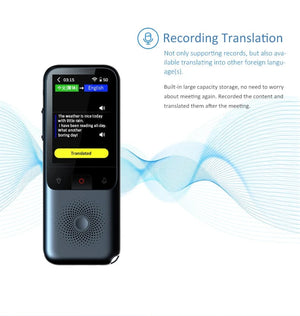 Planet Gates T11 2024 New T11 Portable Audio Translator 138 Language Smart Translator Offline In Real Time Smart Voice AI Voice Photo Translator