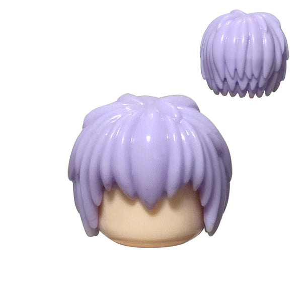 Planet Gates T113 KT Block Min Building Blocks Boy's Hair Girl's Hair Curly Hair Accessories MOC Figures Hair  Children's Toys