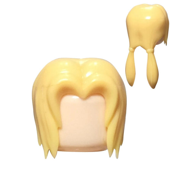 Planet Gates T113 KT Block Min Building Blocks Boy's Hair Girl's Hair Curly Hair Accessories MOC Figures Hair  Children's Toys