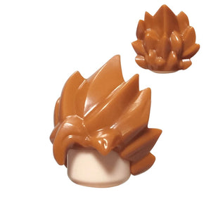 Planet Gates T113 KT Block Min Building Blocks Boy's Hair Girl's Hair Curly Hair Accessories MOC Figures Hair  Children's Toys