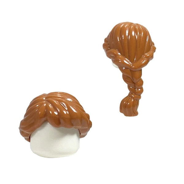 Planet Gates T113 KT Block Min Building Blocks Boy's Hair Girl's Hair Curly Hair Accessories MOC Figures Hair  Children's Toys