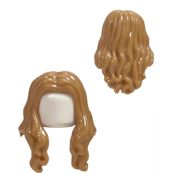 Planet Gates T113 KT Block Min Building Blocks Boy's Hair Girl's Hair Curly Hair Accessories MOC Figures Hair  Children's Toys