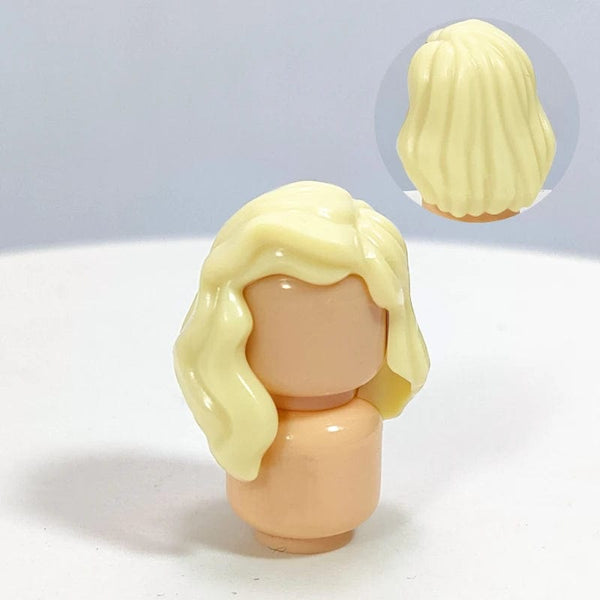 Planet Gates T113 KT Block Min Building Blocks Boy's Hair Girl's Hair Curly Hair Accessories MOC Figures Hair  Children's Toys