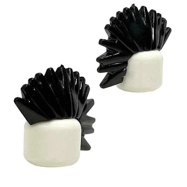 Planet Gates T113 KT Block Min Building Blocks Boy's Hair Girl's Hair Curly Hair Accessories MOC Figures Hair  Children's Toys