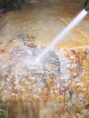 Planet Gates T8 foam water gun 1pc Convenient High Pressure Car Cleaning Water Gun 3/4", Garden Hose Nozzle, Garden Watering Hose Sprayer, Household Cleaning Tool, Long Handle Spray Gun