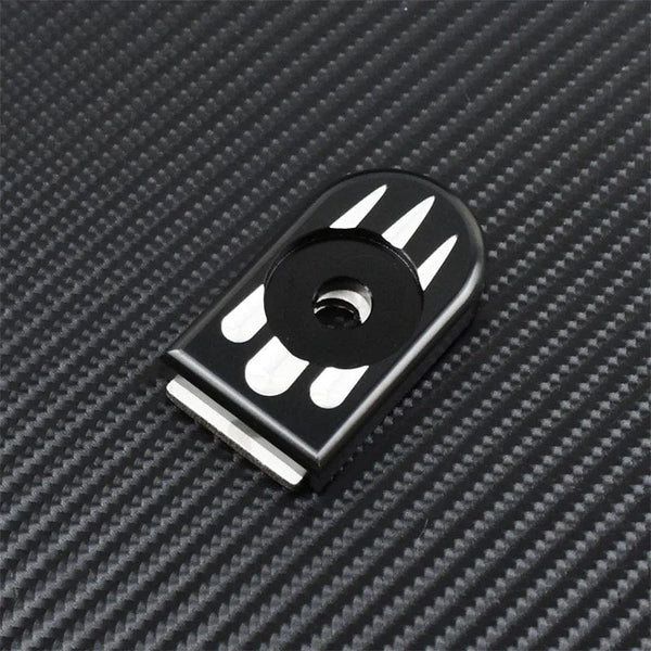 Planet Gates Tab B Universal Motorcycle Rear Fender Seat Bolt Screw Nut Tab Kit Mount Knob Cover For Harley Dyna Sportster XL Touring FLHR Softail