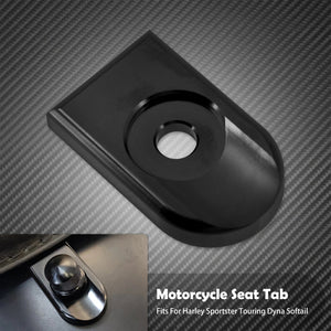 Planet Gates Tab E Universal Motorcycle Rear Fender Seat Bolt Screw Nut Tab Kit Mount Knob Cover For Harley Dyna Sportster XL Touring FLHR Softail