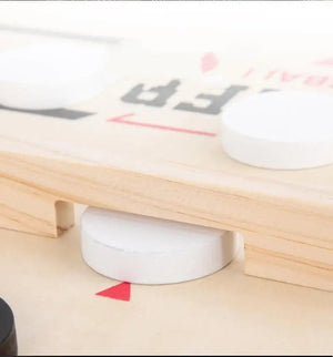 Planet Gates Table Hockey Paced Sling Puck Board Game Fast Sling Puck Winner Party Game Adult Child Family Game Desktop Battle Board Game