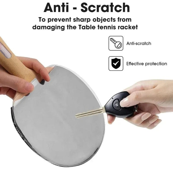 Planet Gates Table Tennis Racket Astringent Adhesive Film Adhesive Protective Film Adhesive Protective Film for Table Tennis Rubber Skin