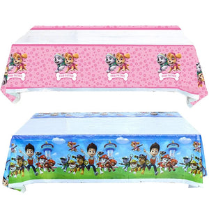 Planet Gates Tablecloth-108x180cm / 3pack / CHINA Tablecloth Paw Patrol Birthday Cartoon Dog Party Decorations Disposable Tableware Waterproof Table Cover Baby Shower Supplies