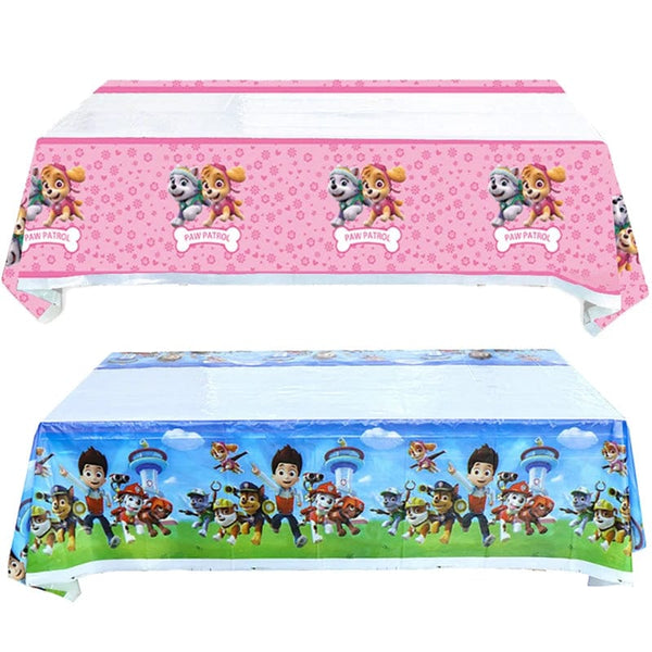 Planet Gates Tablecloth-108x180cm / 3pack / CHINA Tablecloth Paw Patrol Birthday Cartoon Dog Party Decorations Disposable Tableware Waterproof Table Cover Baby Shower Supplies