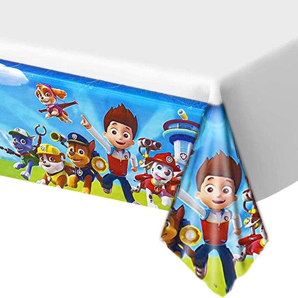 Planet Gates Tablecloth-108x180cm / 3pack / CHINA Tablecloth Paw Patrol Birthday Cartoon Dog Party Decorations Disposable Tableware Waterproof Table Cover Baby Shower Supplies