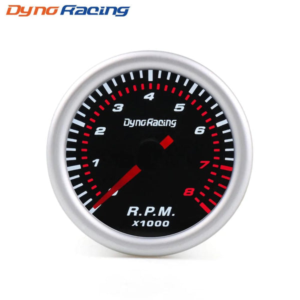Planet Gates Tachometer rpm gauge Dynoracing 2" 52mm Smoke lens Boost gauge bar psi Vacuum Water temp Oil temp Oil press Voltmeter Fuel level Tachometer rpm gauge