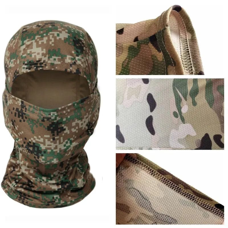 Planet Gates Tactical Balaclava Outdoor Bike Cycling Shield Cover Army Military Full Face Mask Hunting Hat Camouflage Balaclava Scarf